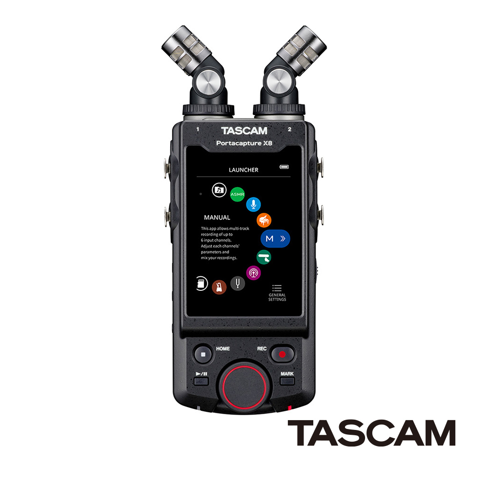 【TASCAM】Portacapture X8 手持多軌錄音機 公司貨_2
