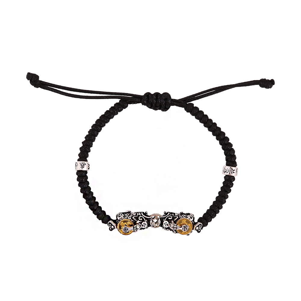 鴻運雙貔貅銀手鍊（限海外直購）Bracelet_2