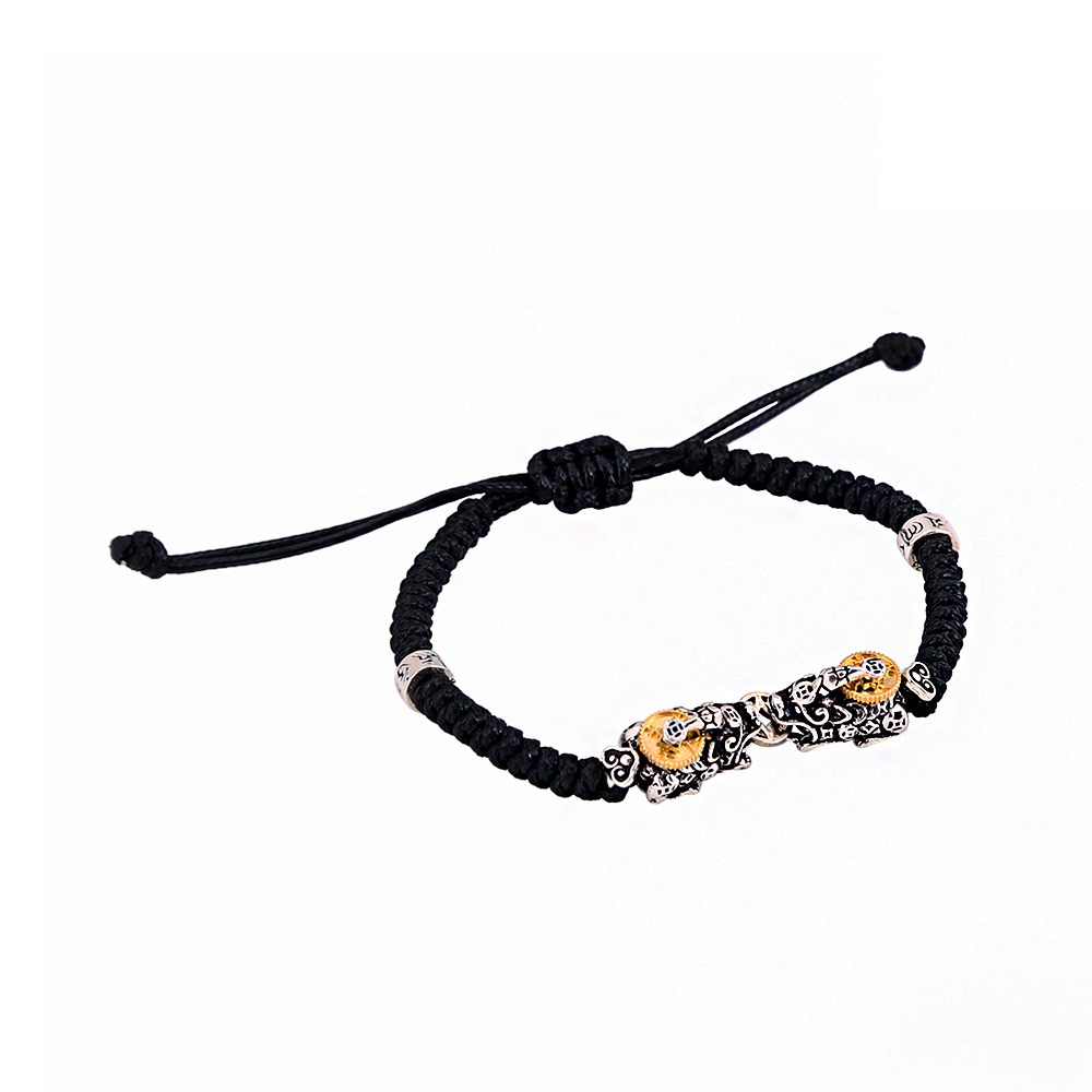鴻運雙貔貅銀手鍊（限海外直購）Bracelet_3