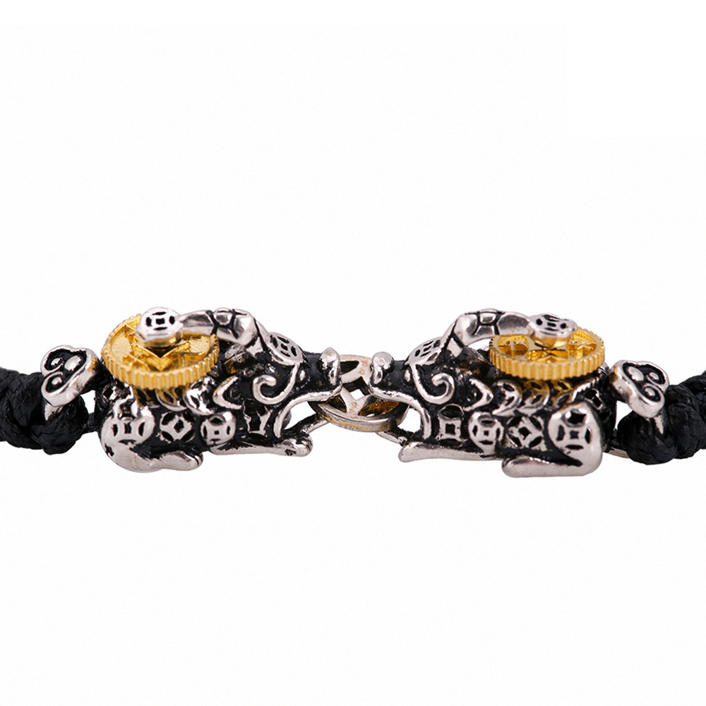 鴻運雙貔貅銀手鍊（限海外直購）Bracelet_4