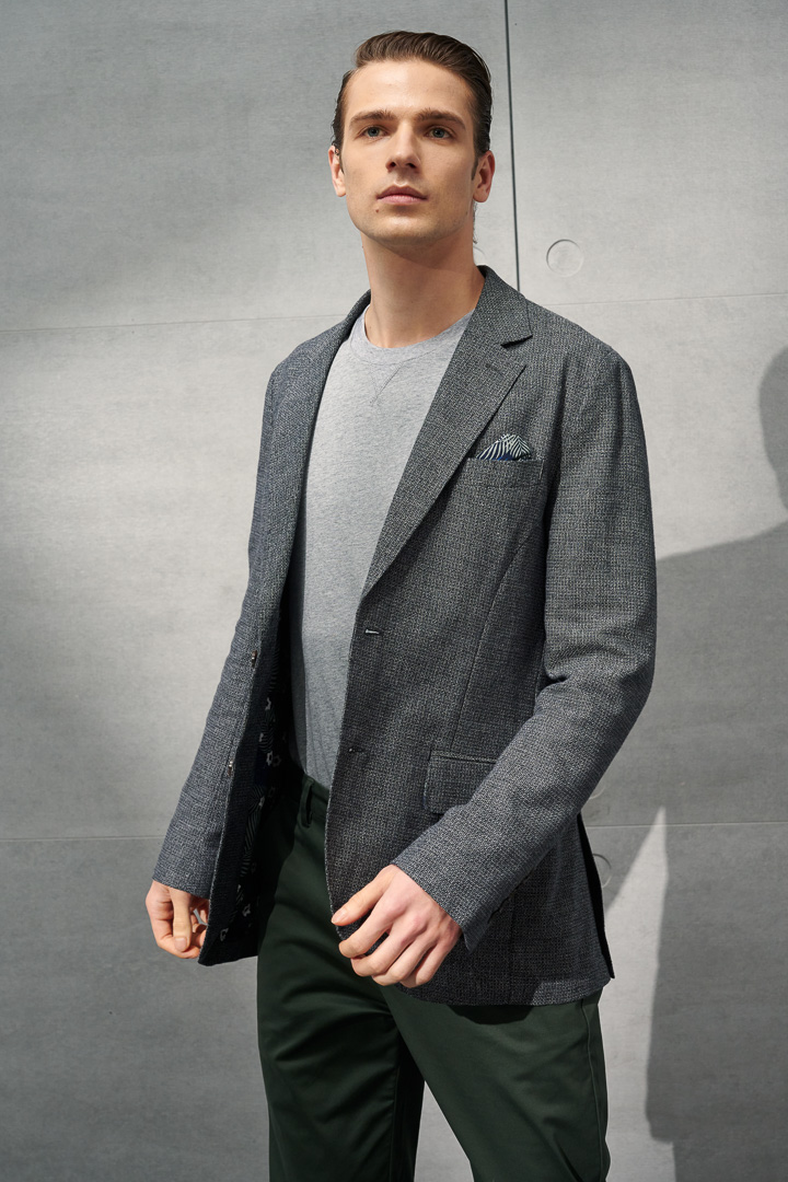 SST&C Lush Green Comfort Fit Casual Trousers | 1212203004  (Outlet)_5