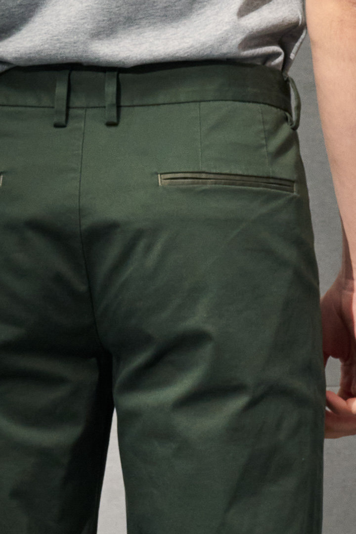 SST&C Lush Green Comfort Fit Casual Trousers | 1212203004  (Outlet)_7