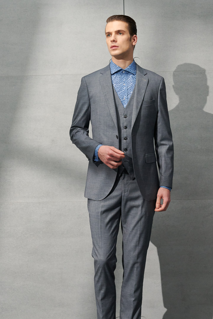 SST&C Light Gray Tailor'S Suit Trousers | 0212203002  (Outlet)_4