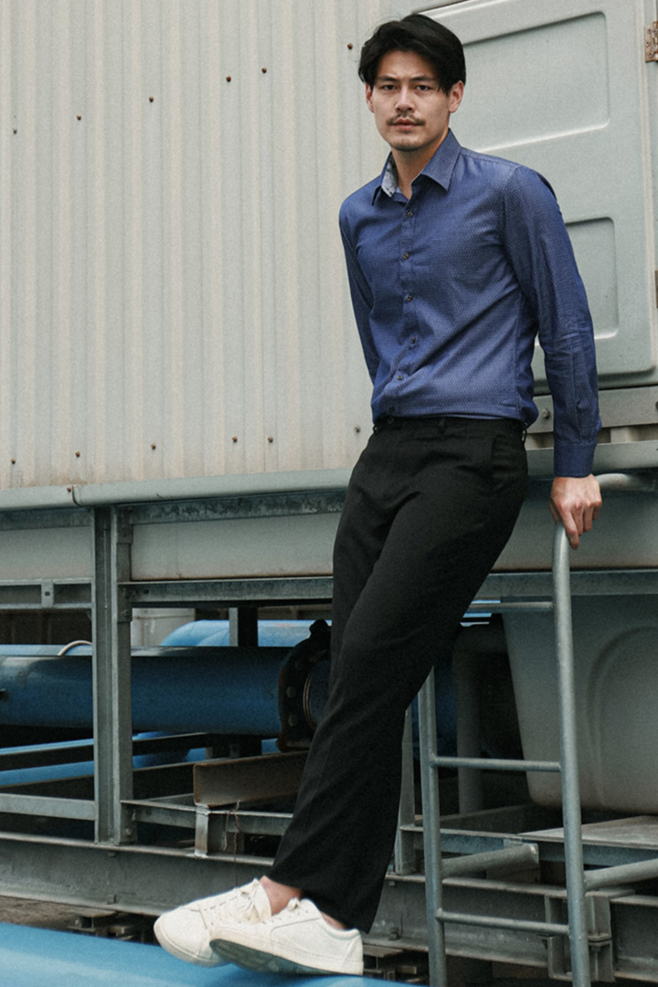 SST&C Black Classic Suit Trousers | 0212203007  (Outlet)_0