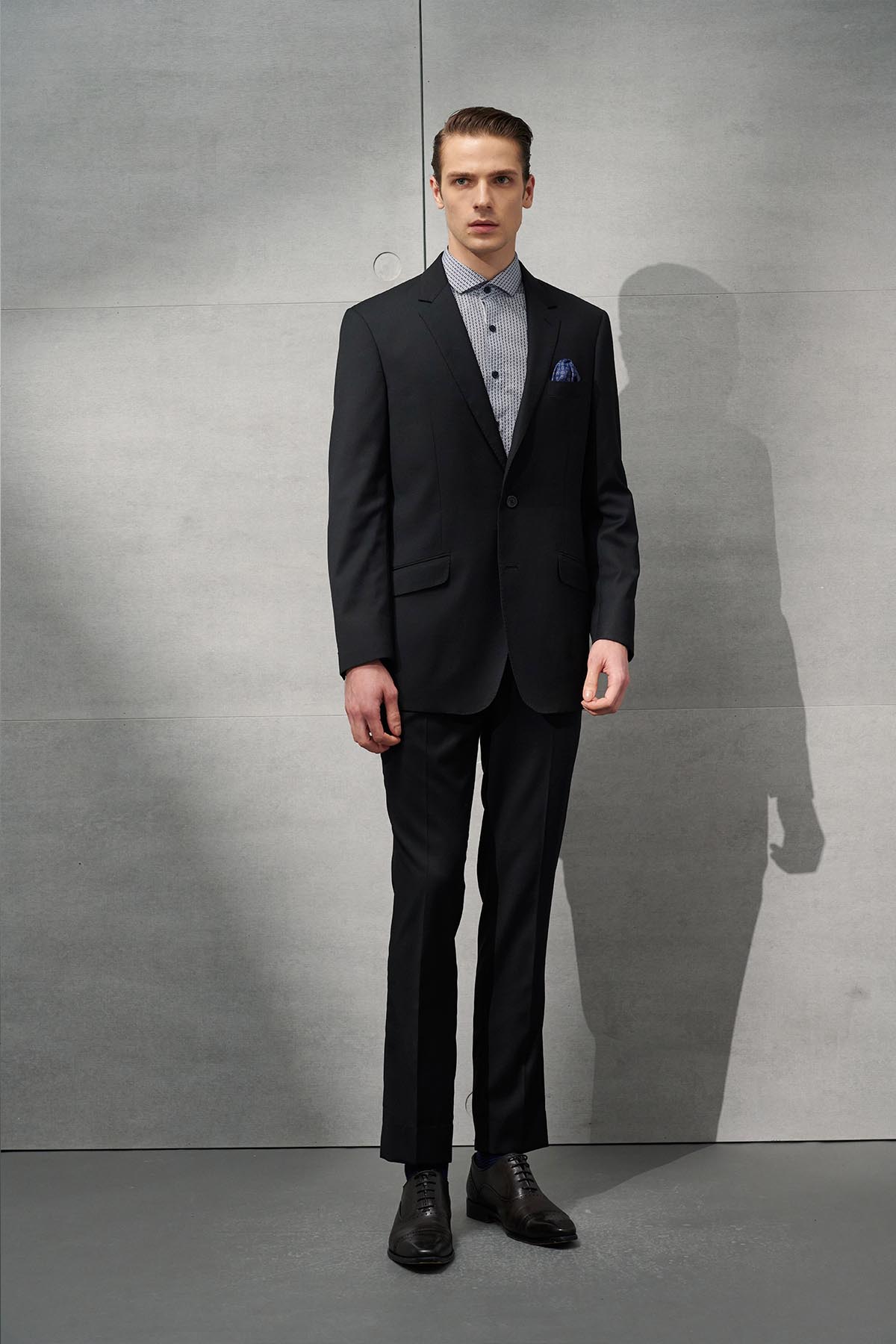 SST&C Black Classic Suit Trousers | 0212203007  (Outlet)_2