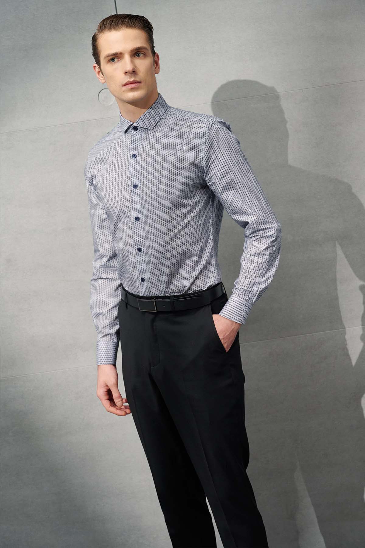 SST&C Black Classic Suit Trousers | 0212203007  (Outlet)_3