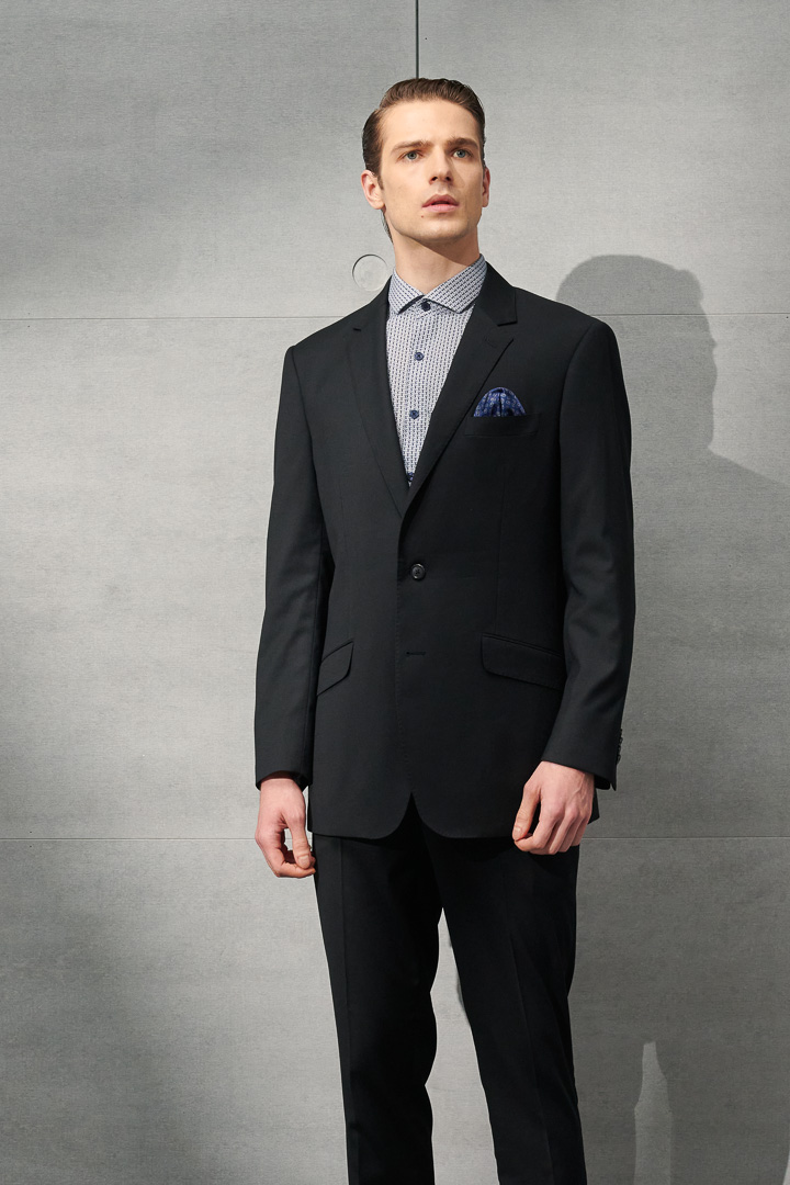 SST&C Black Classic Suit Trousers | 0212203007  (Outlet)_6