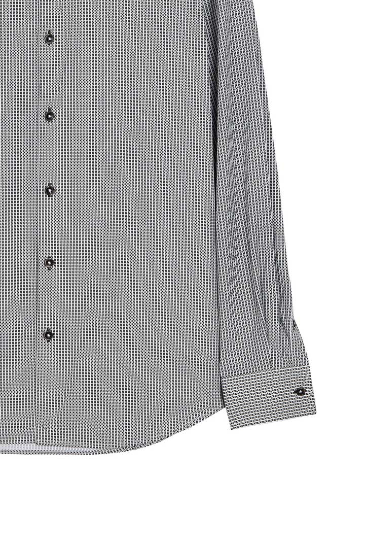 SST&C #Comfortable Cotton  Dark Green Geometric Print Shirt | 0312203003  (Outlet)_8