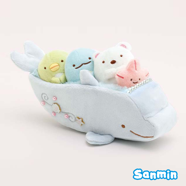 【角落小夥伴】海底世界系列海豚造型車車_1