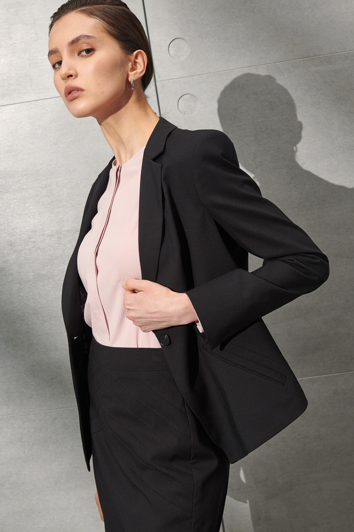 SST&C Women'S Designer Tuxedo Cut Suit Jacket | 7162203001  (Outlet)_1