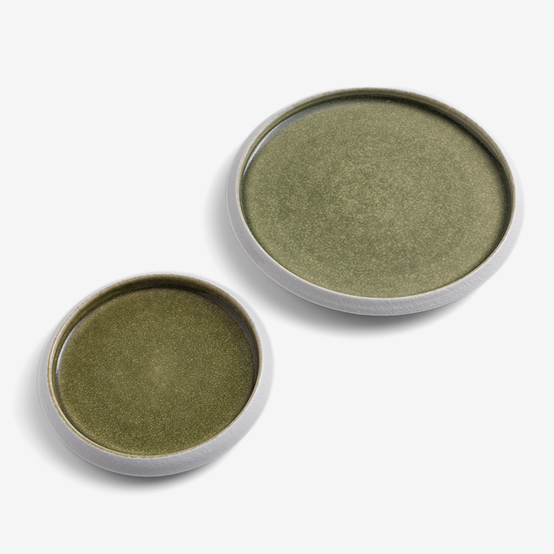 Ice Crack 23cm Ceramic Plate_3