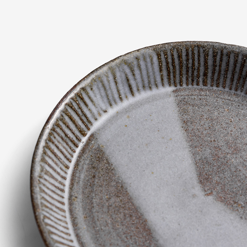 Bisque 22cm Ceramic Plate | Milk_2