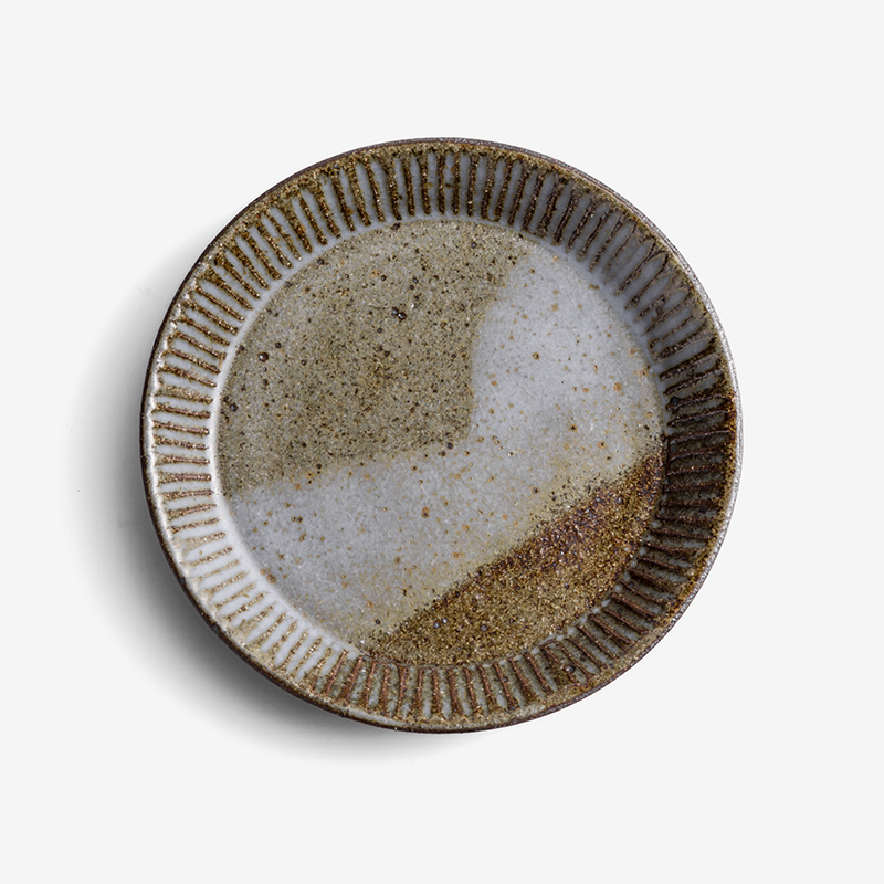 Bisque 22cm Ceramic Plate | Milk_2