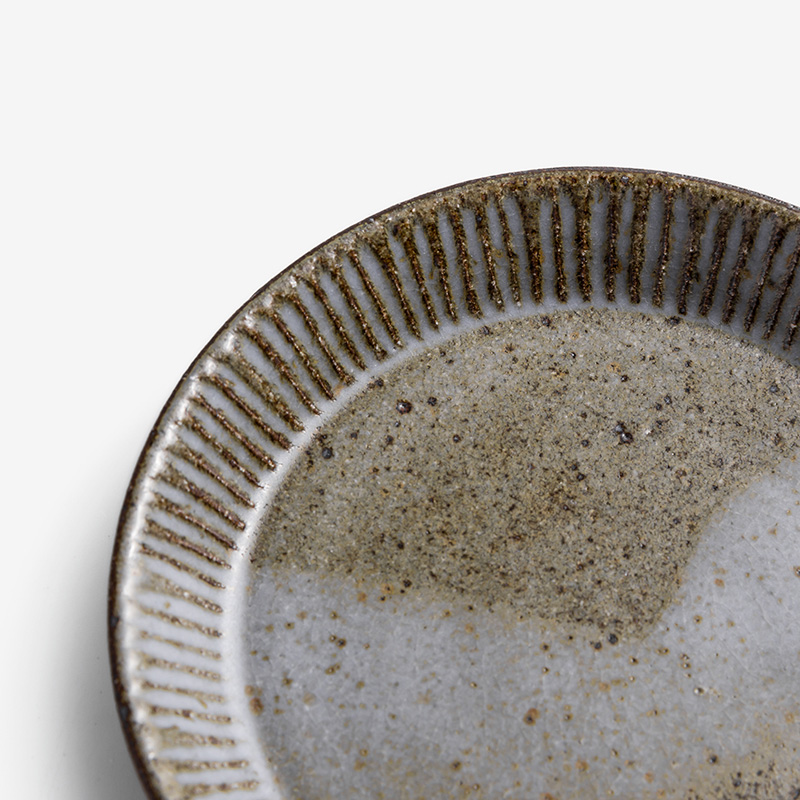 Bisque 22cm Ceramic Plate | Milk_3