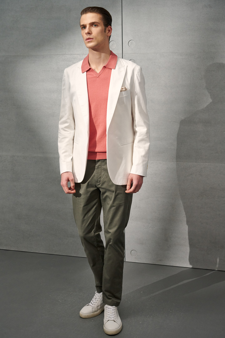 SST&C Sage Green Comfort Fit Stretch Track Trousers | 1212204006  (Outlet)_5