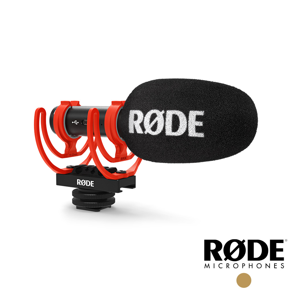 【預購】【超值組合】RODE VideoMic GO II 直播麥克風腳架套組 USB-C 適 Android 公司貨_2