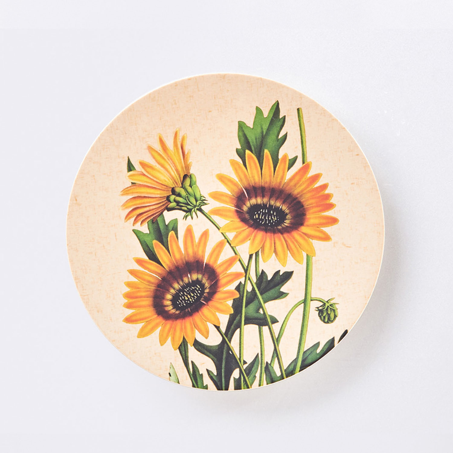 Stripes 17cm Plated Plastic Plate | Black | 10-piece Set_3