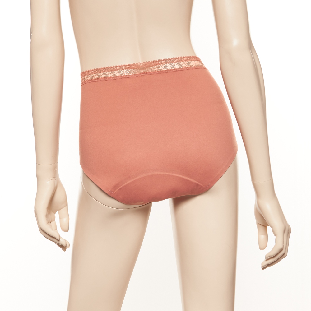 【Chantelle Lab】花苞高腰內褲>XXS-S>陶紅色(16L70_038)【Period Panty】_3