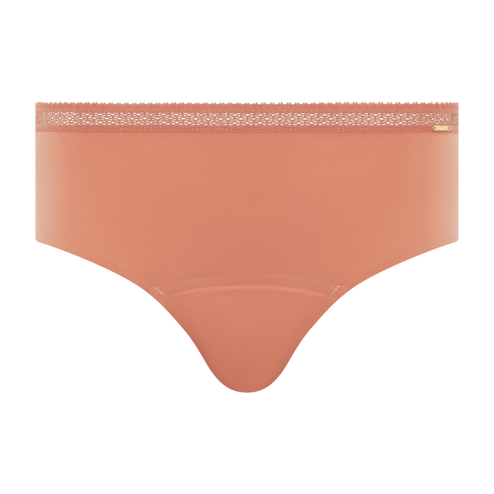 【Chantelle Lab】花苞平口內褲>XXS-S>陶紅色(16L40_038)【Period Panty】_3