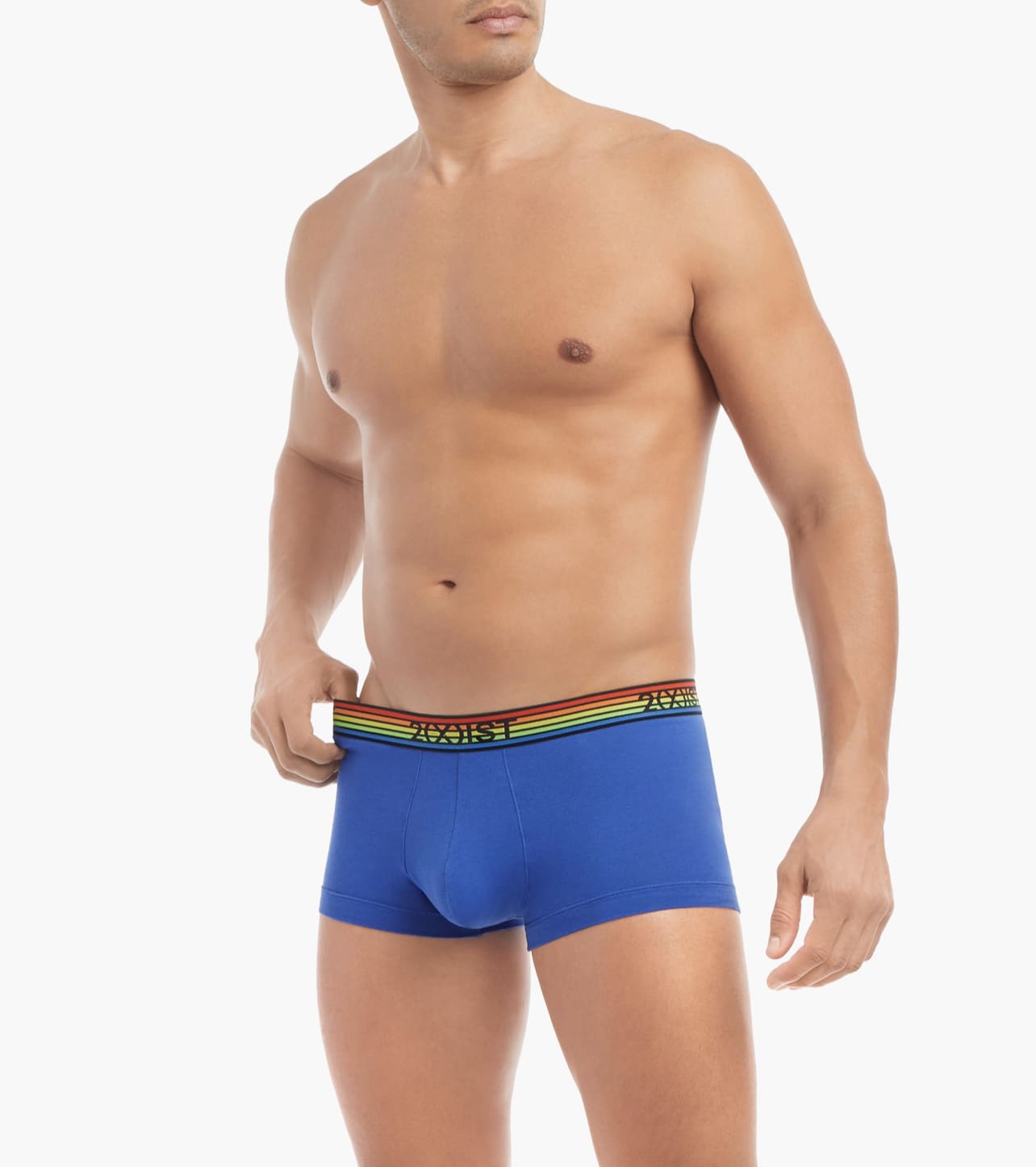 COTTON STRETCH NO-SHOW BRIEF 5-PACK | PRIDE_4