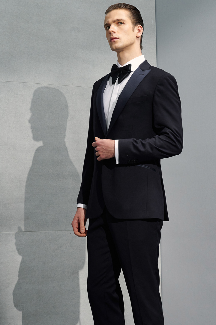 SST&C #網路獨買款  藏青修身晚宴服外套 | 0112204006 (outlet)_3