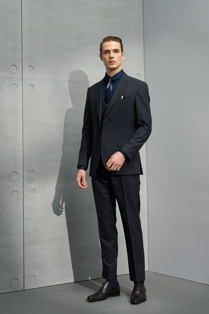 SST&C #米蘭系列 灰色修身西裝褲 | 0212204003 (outlet)_6