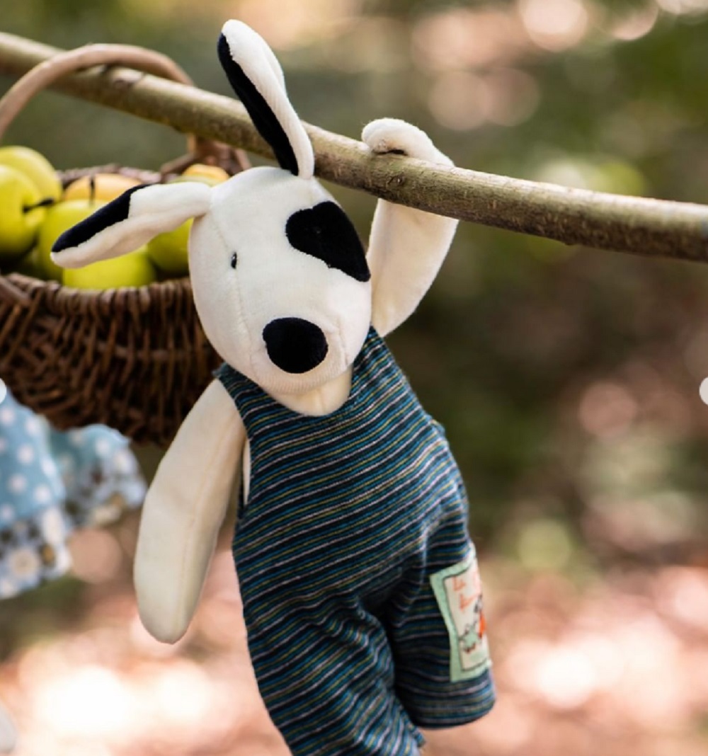 【預購】法國 Moulin Roty 安撫娃娃-小狗朱利斯(春夏) 30cm_1