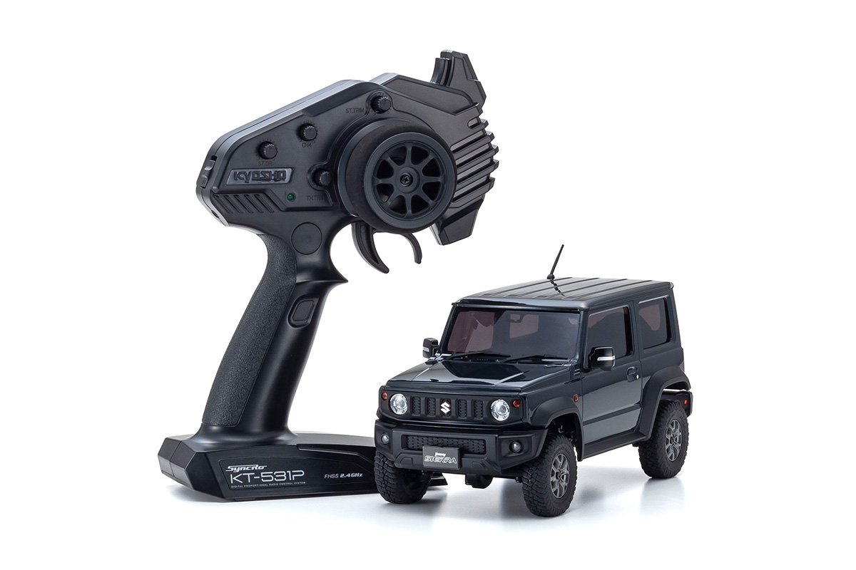 【原訂價9600 曜石黑附燈組】32523BP MINI-Z 4×4 Series Suzuki Jimny Sierra Blueish Black Pearl 3 Ready Set_1