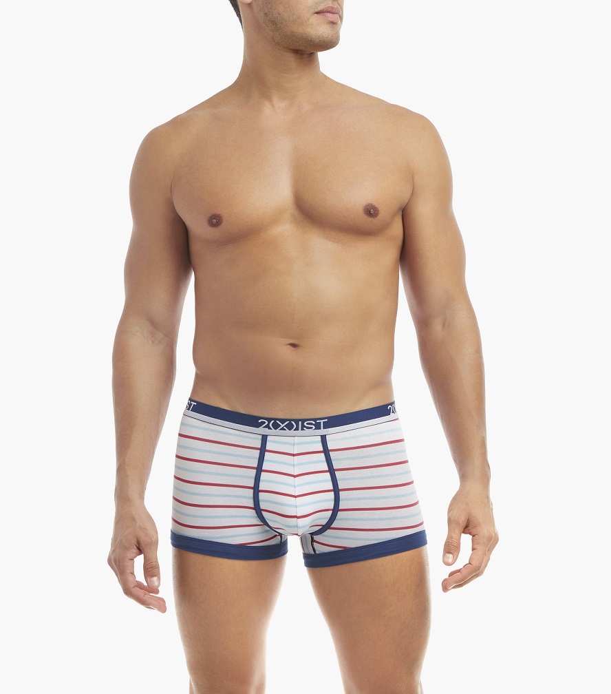 限量*COTTON STRETCH-彈性精梳棉四件組/低腰四角褲_1