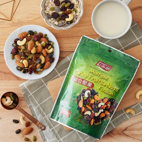 【HOME BROWN】MULTIPLE DRIED FRUITS & NUTS FUSION 250g_0