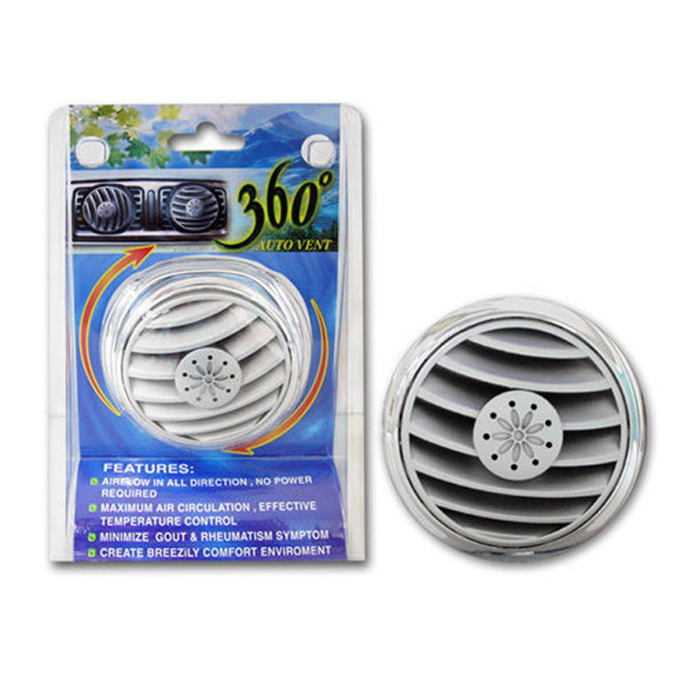 360度冷氣孔風向循環器-１入 ｜冷氣扇、循環扇、車內空氣循環_0