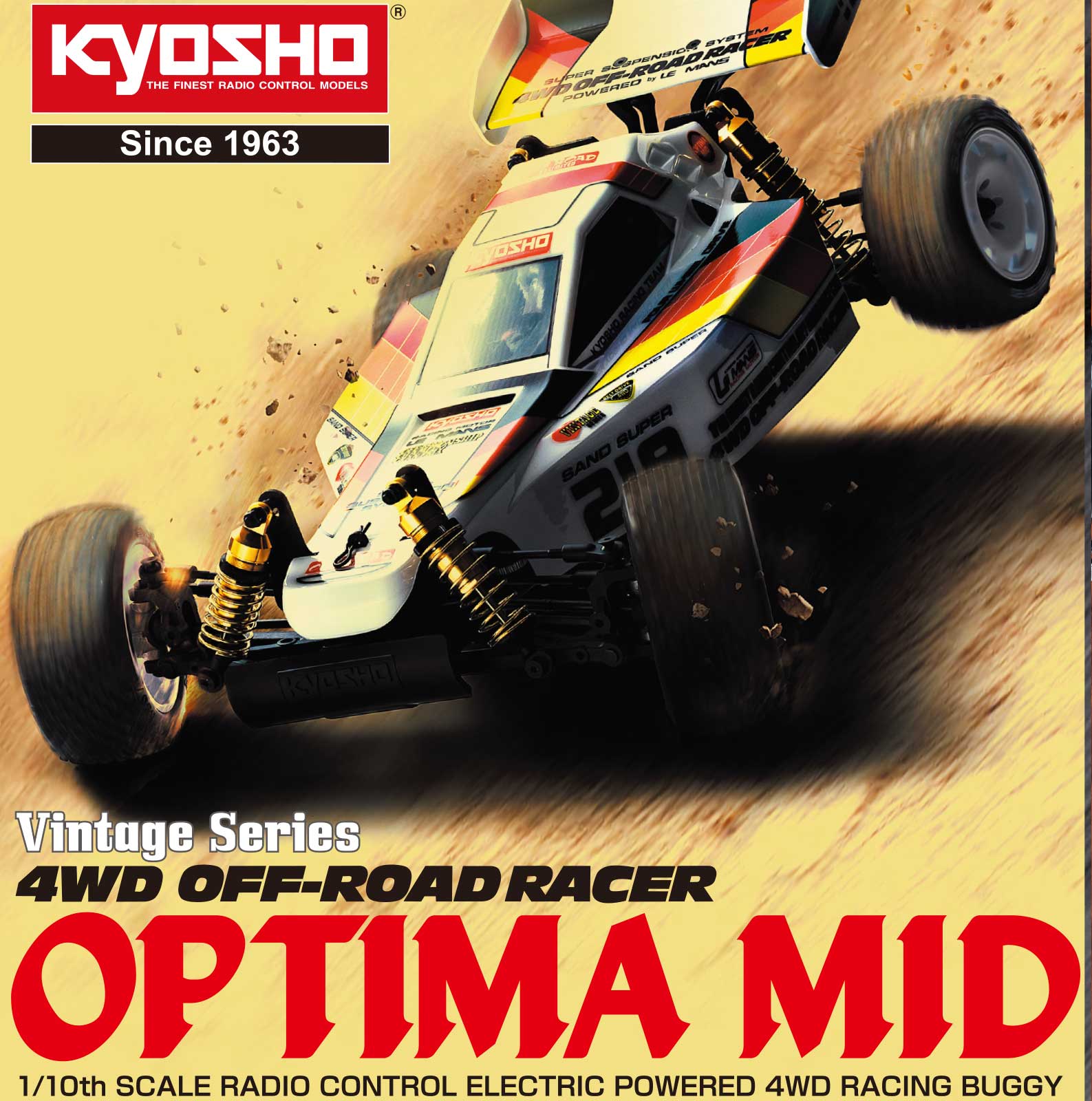 【原訂價14900】30622 1/10 EP 4WD OPTIMA MID中置千里馬 2022年版 - 傳奇系列 Legendary Series_0