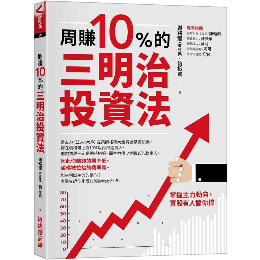 周賺10%的三明治投資法：掌握主力動向，買股有人替你撐 | 拾書所