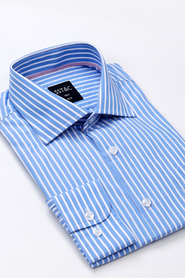 SST&C Striped Pattern Long Sleeve Shirt | 0371806012  (Outlet)_1