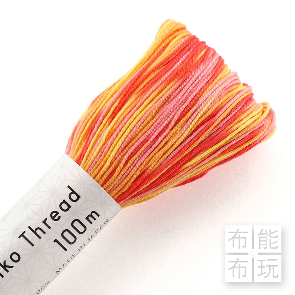Olympus 刺子繡線-彩色 (100m)_2