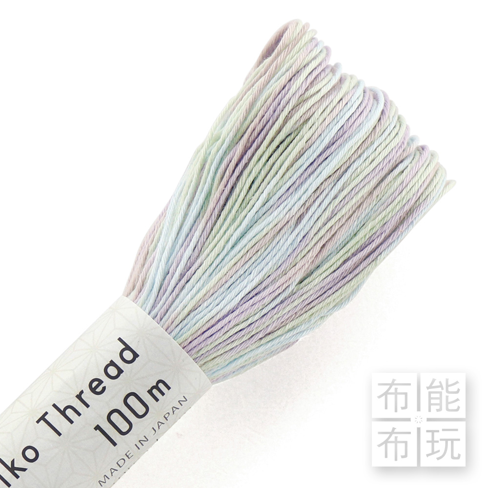 Olympus 刺子繡線-彩色 (100m)_4