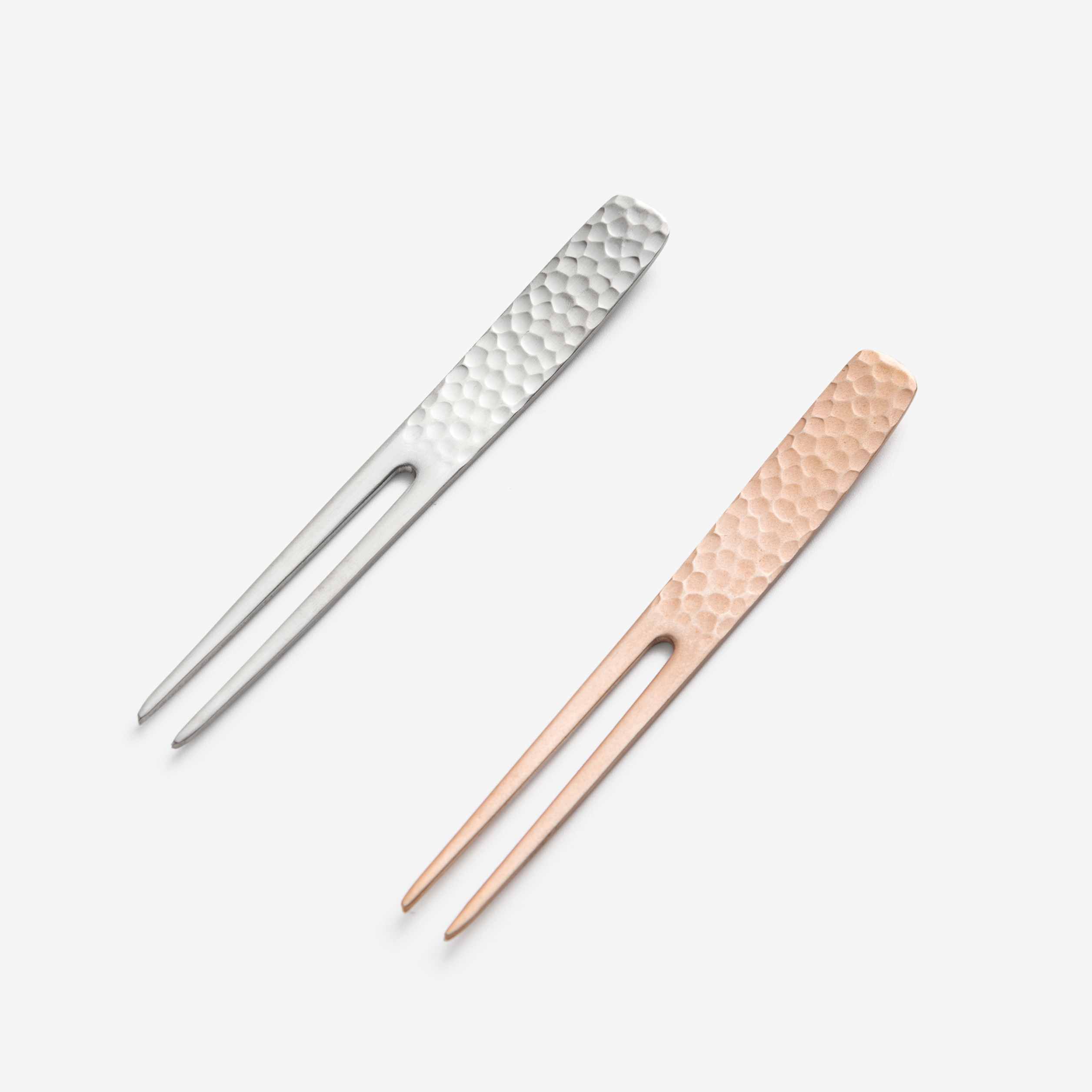 日式 錘目工藝 9cm 不鏽鋼小叉｜霧銀｜單品_3
