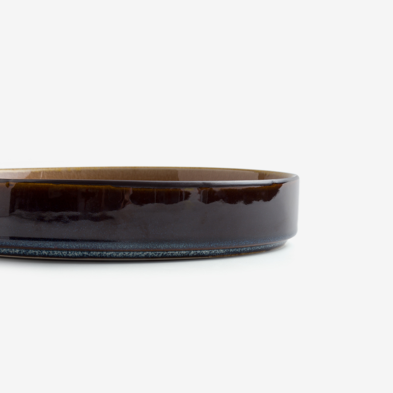 SHINE 25.5cm Ceramic Plate | Gold_3