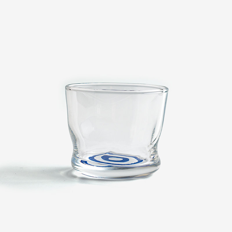 ADERIA 日製工藝 100ml 玻璃清酒杯｜藍目｜單品_1