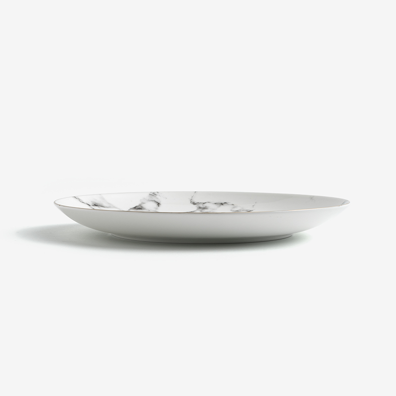 WAGA Earth Whisper Ink Expression Bone China Ceramic Plate 20cm_3