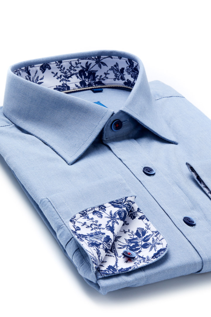 SST&C Light Denim Casual Shirt | 0312004019  (Outlet)_3