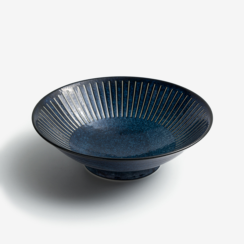 Ice Crack 23cm Ceramic Plate_0