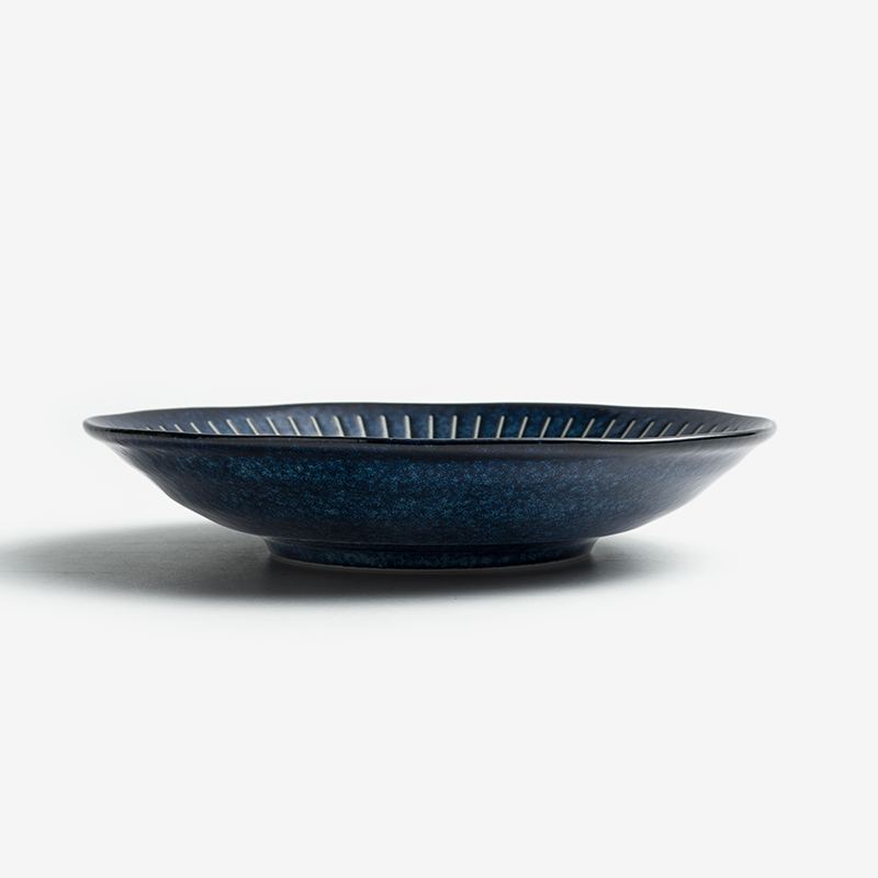 Ice Crack 23cm Ceramic Plate_1