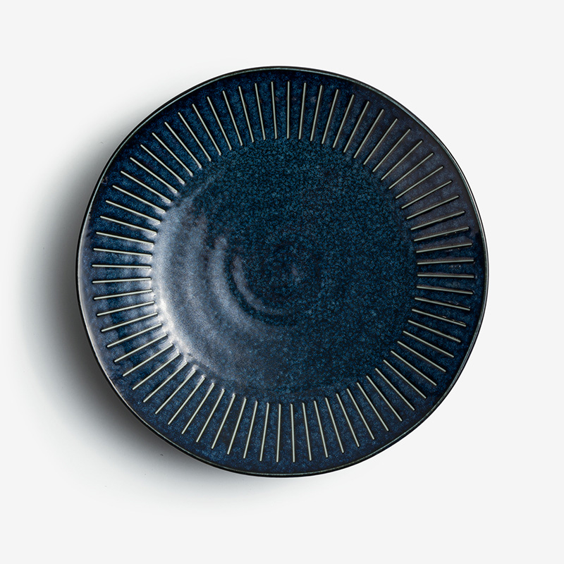 Ice Crack 23cm Ceramic Plate_2