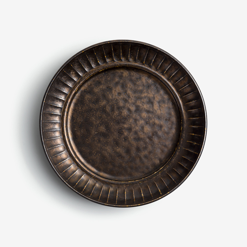 Ice Crack 23cm Ceramic Plate_2