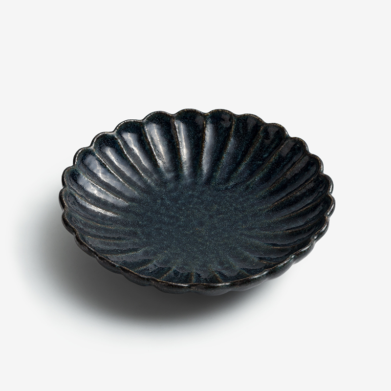 Ice Crack 23cm Ceramic Plate_0