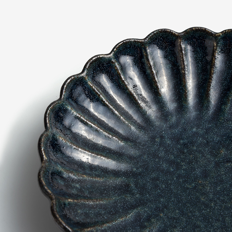 Ice Crack 23cm Ceramic Plate_3