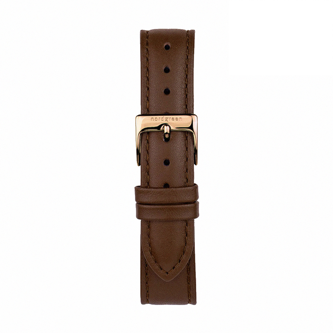 【限時加碼・贈原廠錶帶】ND手錶 Philosopher 哲學家 36mm 玫瑰金殼×磨砂金屬面 復古棕真皮錶帶 Nordgreen 北歐設計師手錶 PH36RGLEBRBM 熱賣中!_4