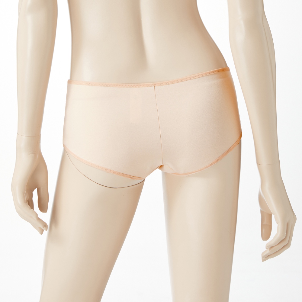 網路獨賣【Chantelle Easy Feel】平口內褲>XS-M>粉膚色(94240_01N)【Floral Touch】_5