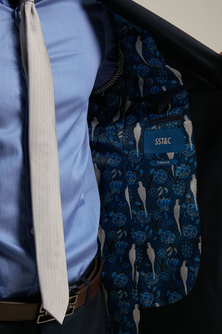 SST&C Navy Tailor'S Suit Jacket | 0112006002  (Outlet)_5